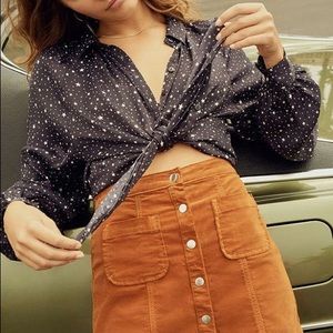 Urban Outfitters Fiona Button Down Top